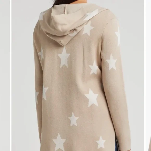 Splendid Sydney star hooded cardigan